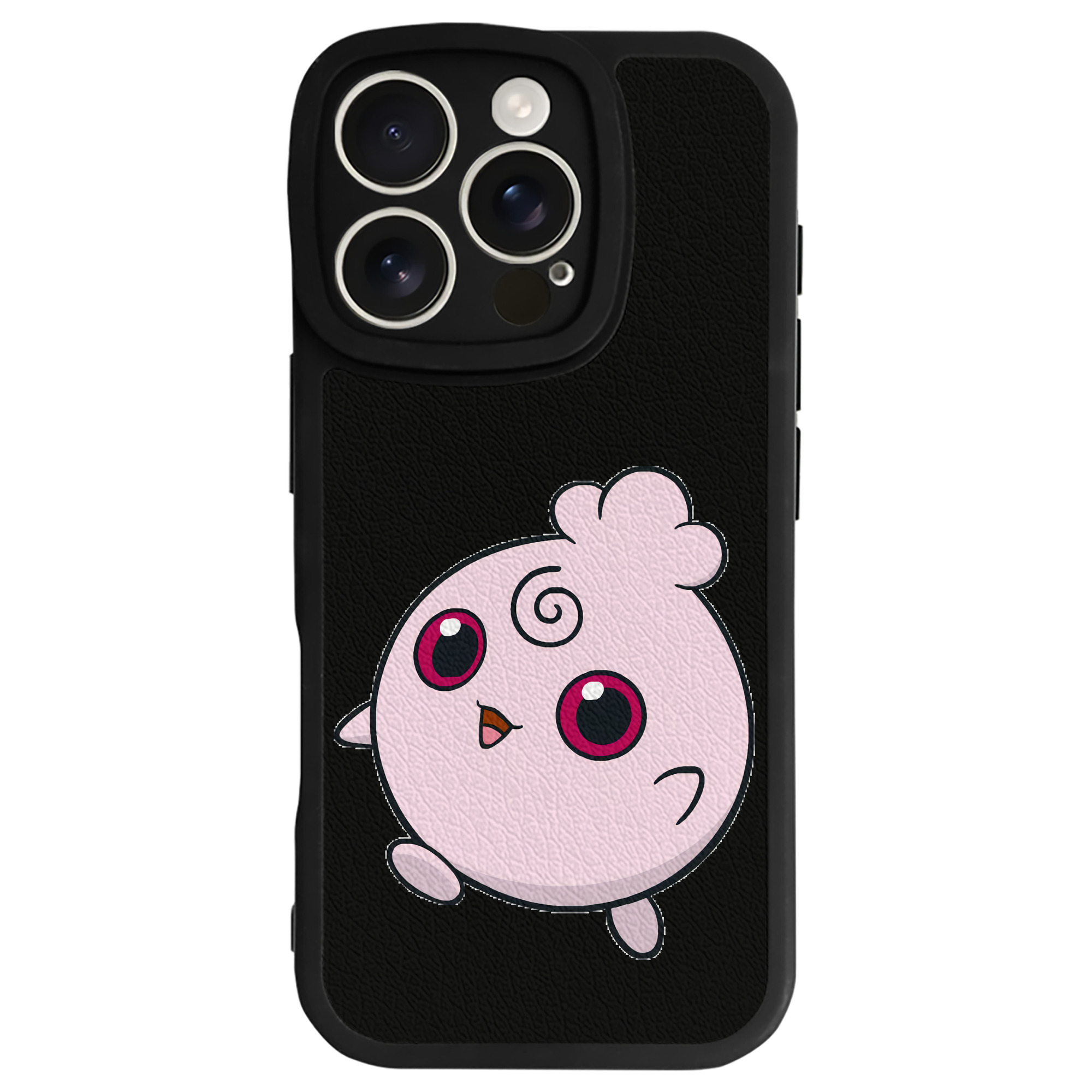 （画像用） ポケットモンスター Pokémon 【iPhone 16シリーズ対応】シリコンスマホケース（レザー調） 材質：シリコン